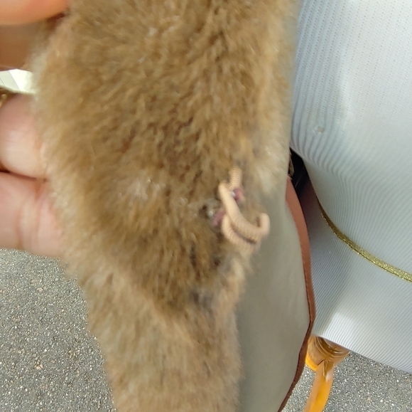 NEW TISSAVEL-BETTY ROSE HIGH END QUALITY LUX FAUX FUR STROLLER COAT SIZE 14 - Picture 10 of 17